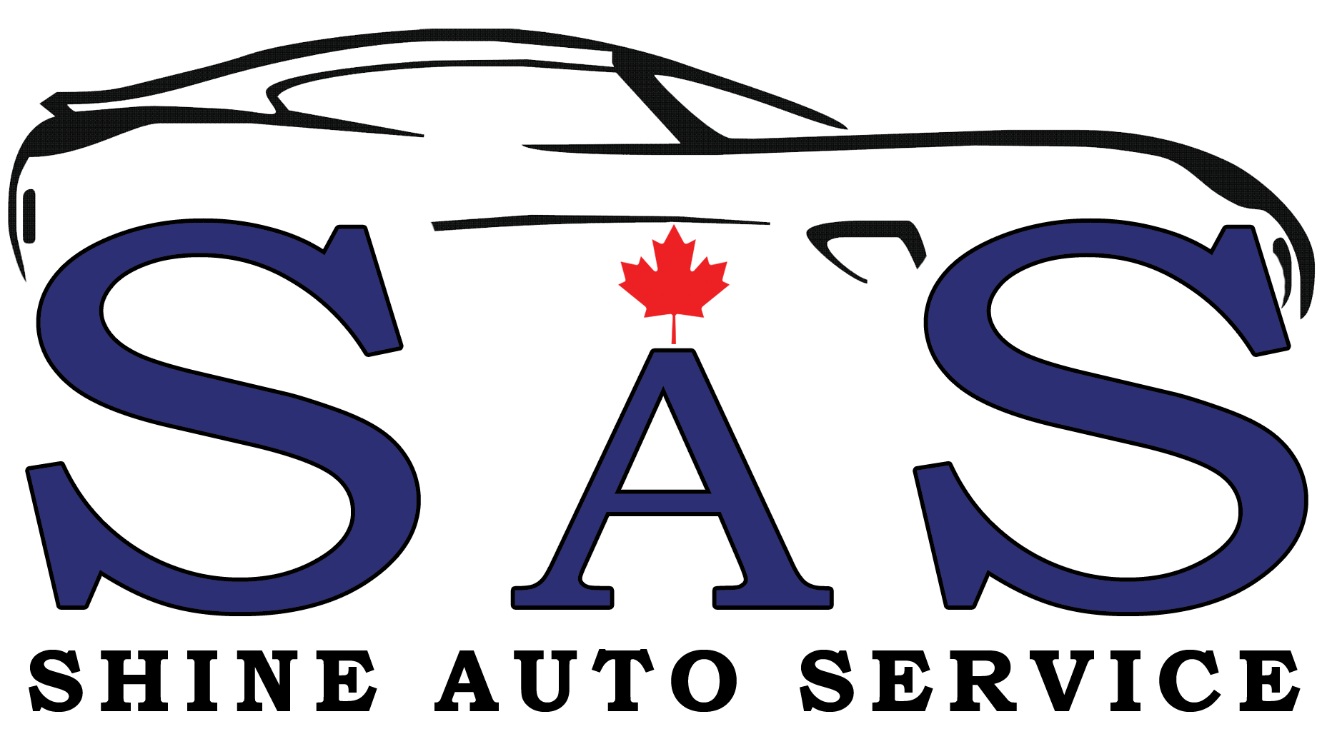 Shine Auto Service original SAS logo